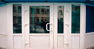 Пластиковая входная группа Юрга, цена от 10252 руб.